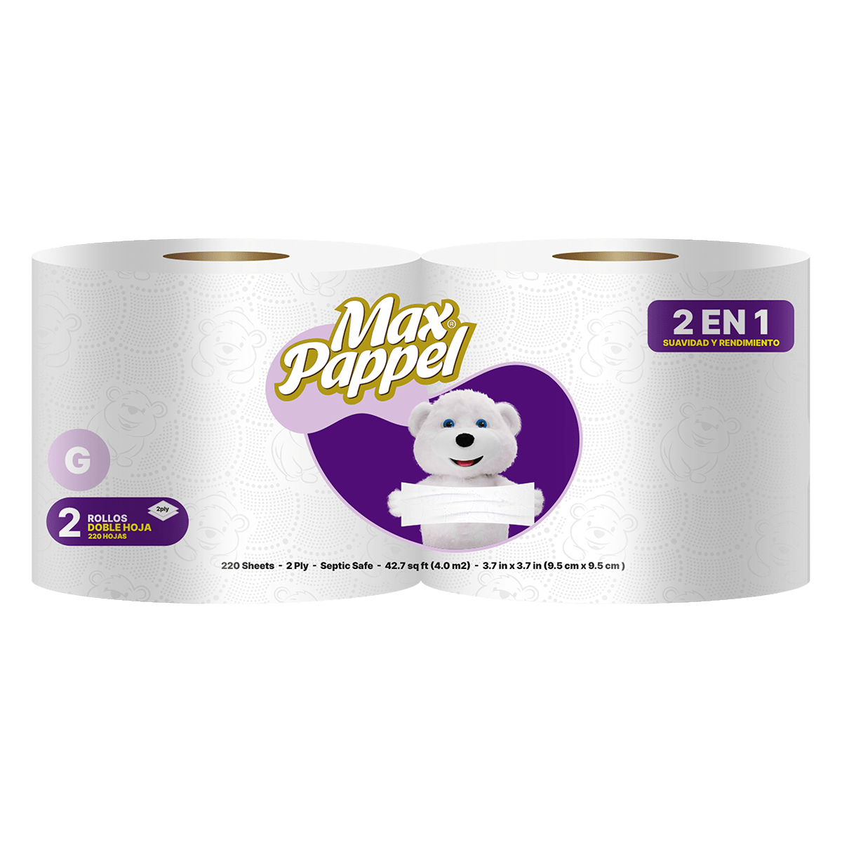 Two Ply Purple<br> 24 Packs x 2 rolls