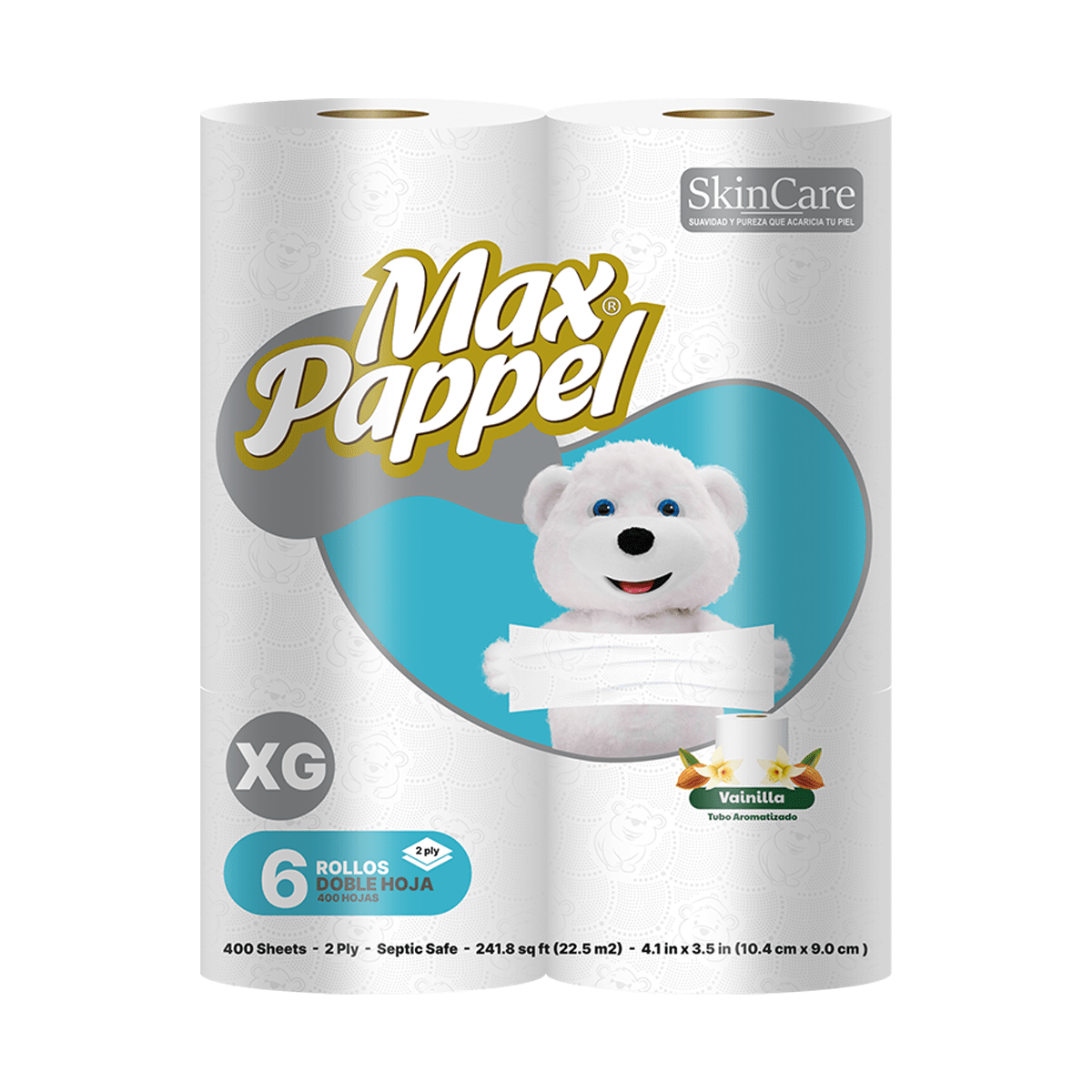Two Ply Skin Care <br>8 Packs x 6 Rolls