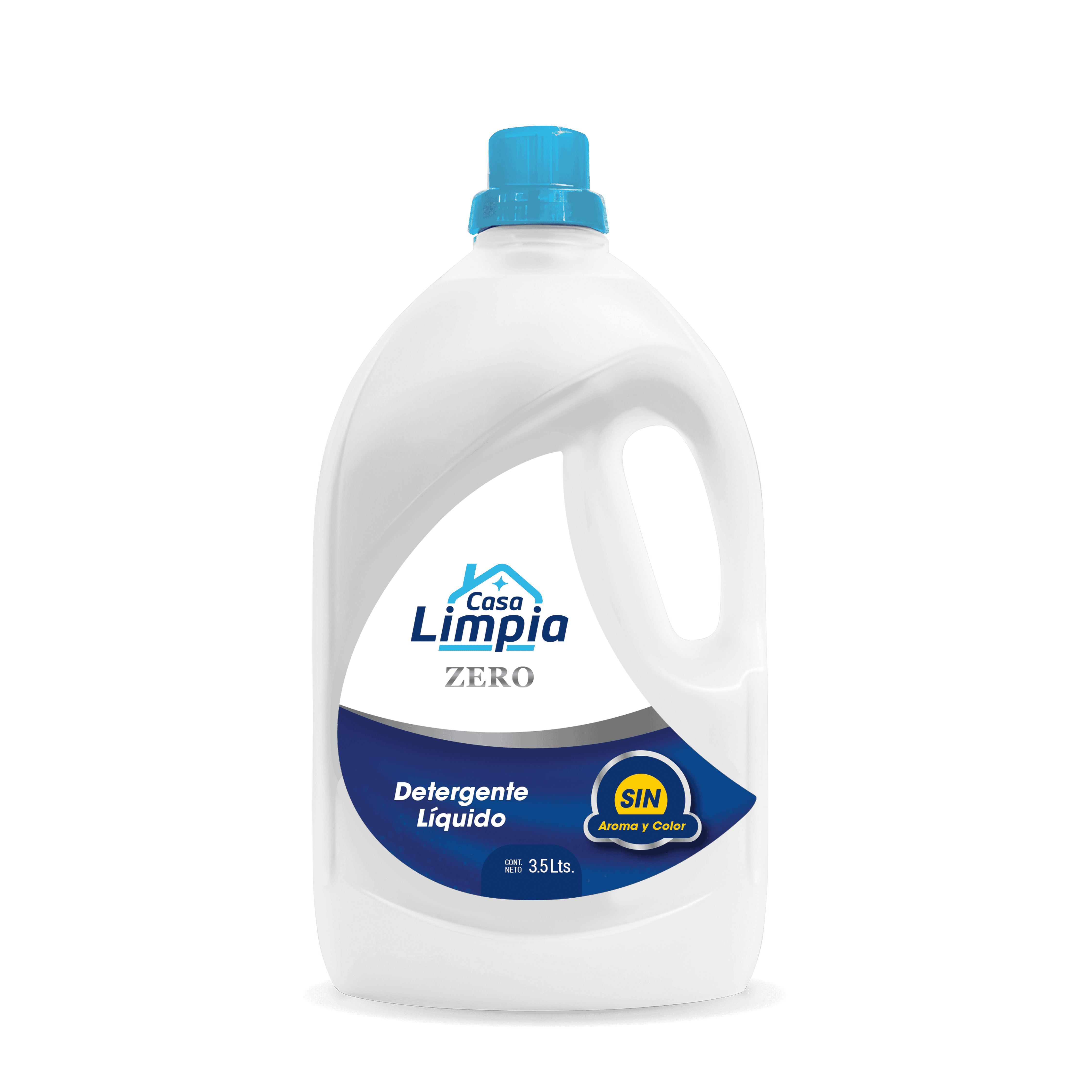 Detergente Sin Aroma y Sin Color​ Botella 3.5L