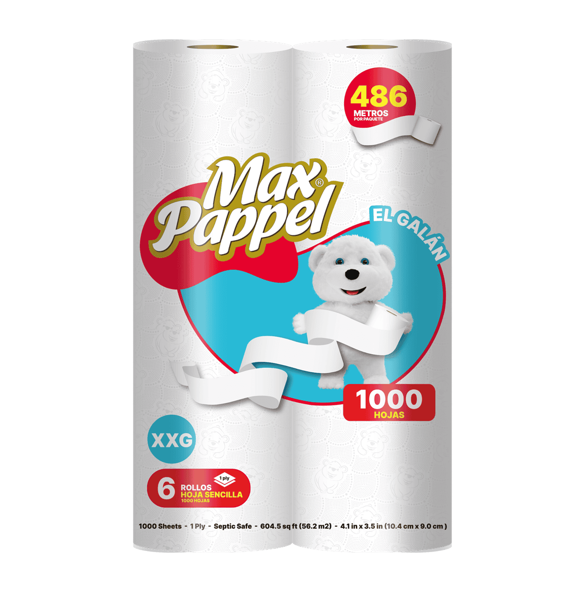 Mil Hojas El Galán​​​<br> 8 paquetes x 6 rollos​​