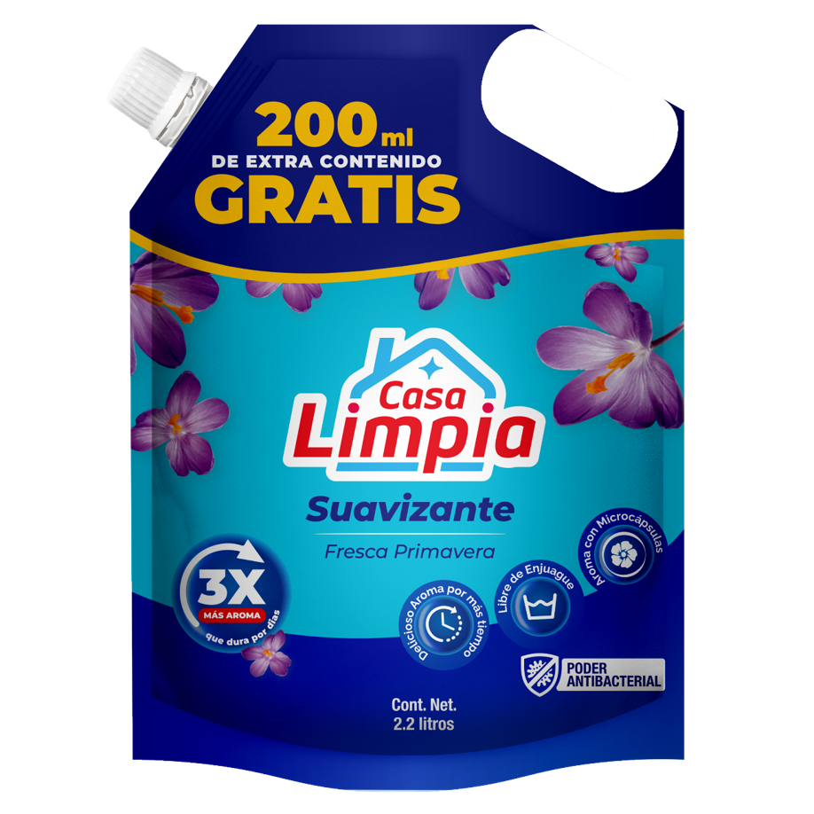 Suavizante Libre de Enjuage  <br>Doy Pack 2.2L