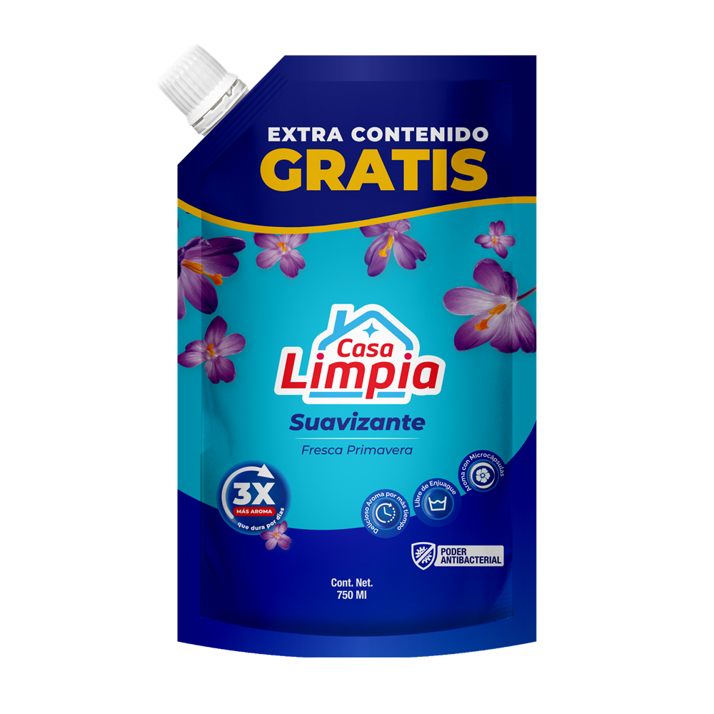 Suavizante Libre de Enjuage  <br>Doy Pack 880ml​